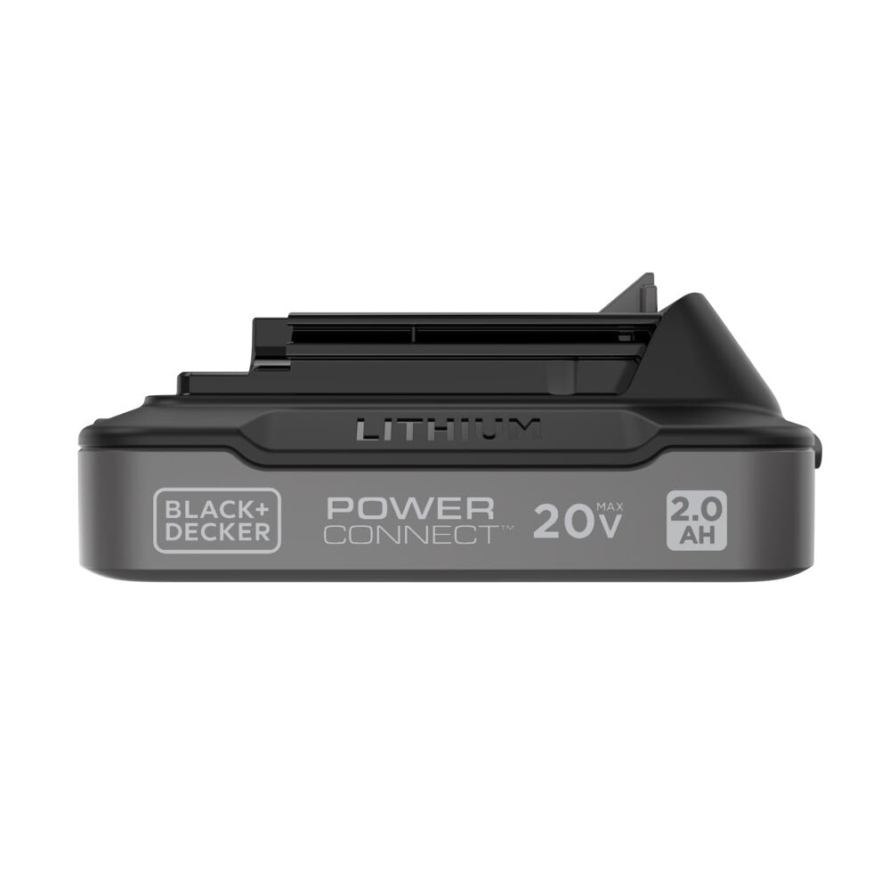 black-decker-20v-max-powerconnect-2-0-ah-battery-with-state-of-charge-indicator- image 2