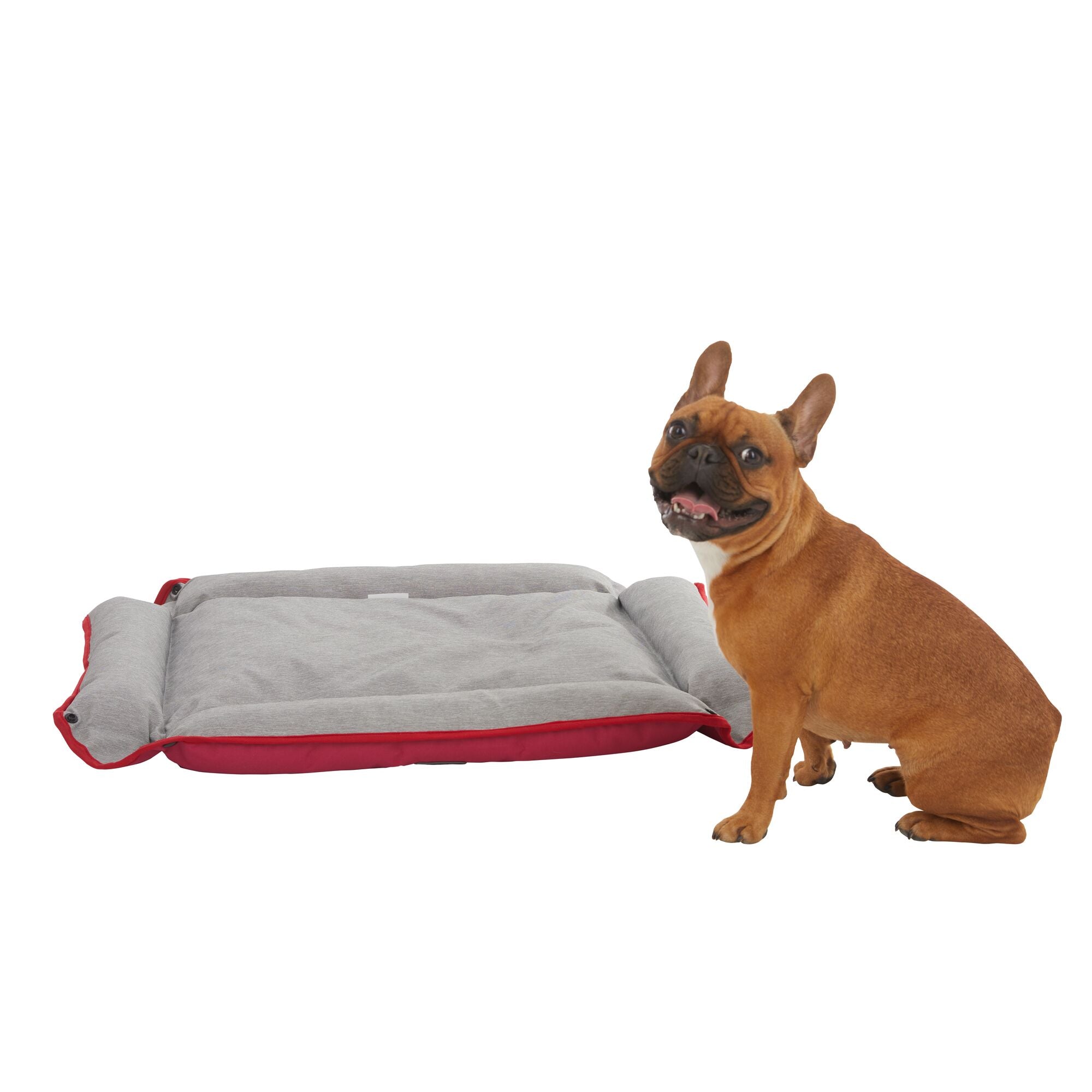 black-decker-four-way-pet-bed-for-large-dogs-28x24x3-inches-red image 2