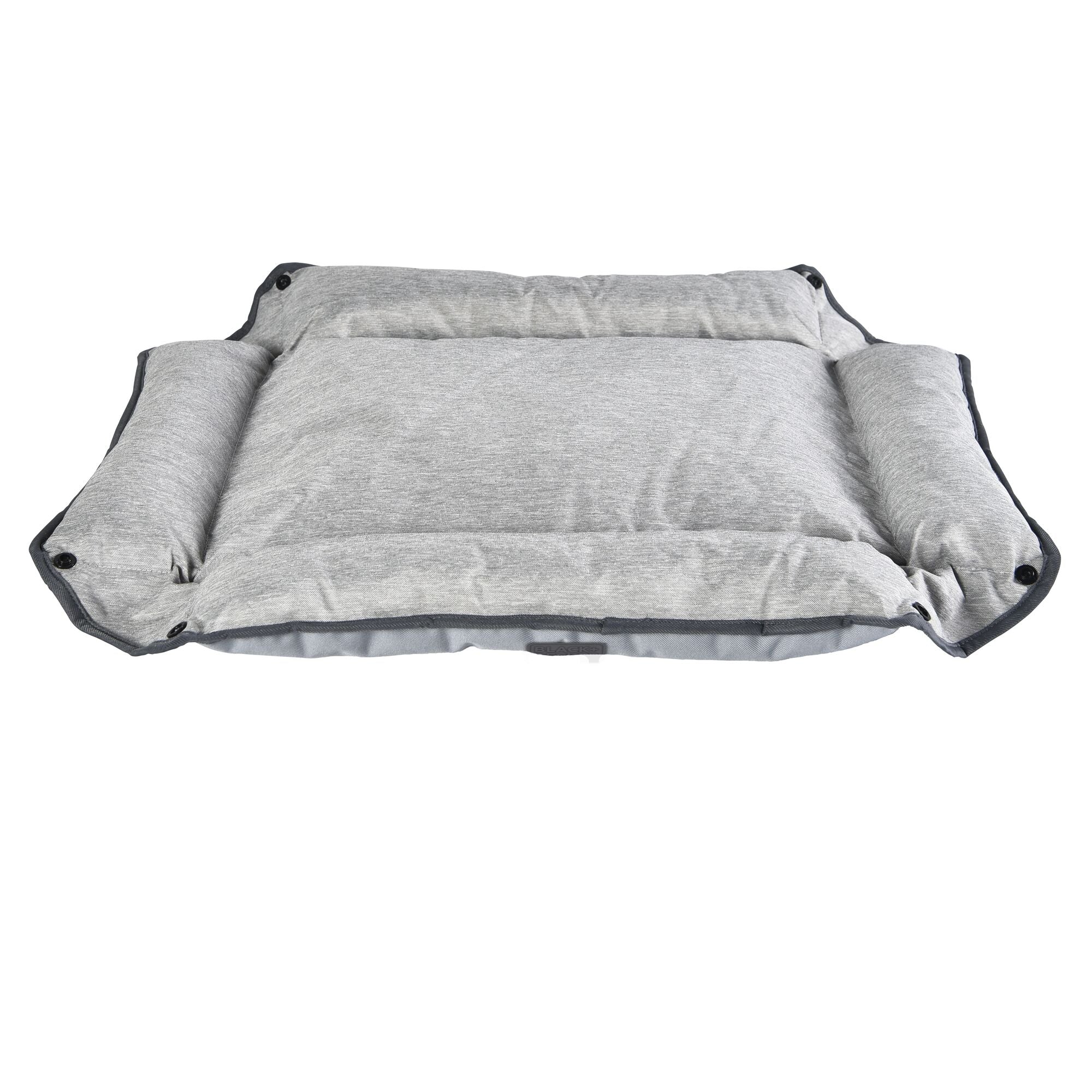 black-decker-four-way-pet-bed-for-small-dogs-20x16x3-inches-grey image 2