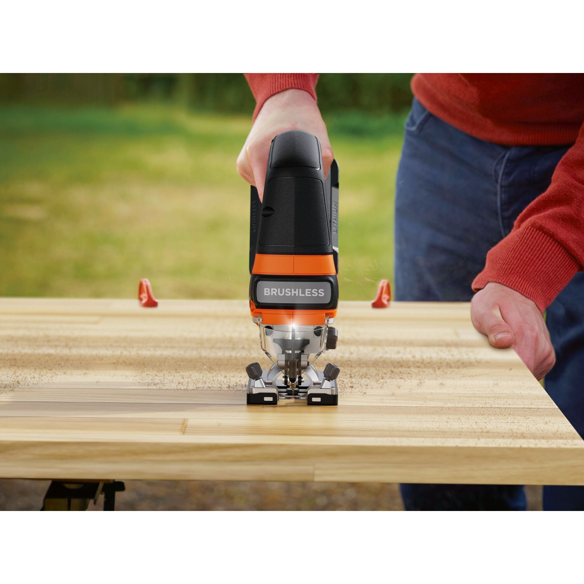 black-decker-20v-max-powerconnect-cordless-brushless-jig-saw-tool-only-battery-c image 2