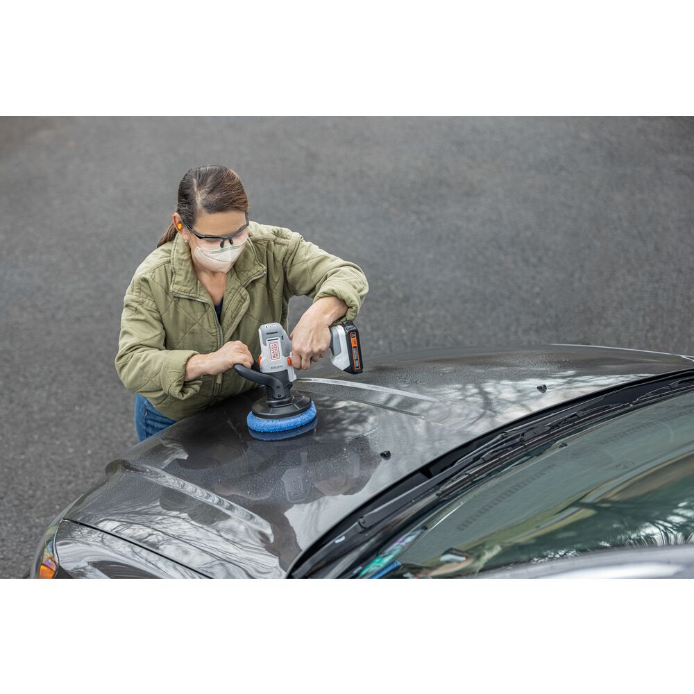 black-decker-20v-max-powerconnect-matrix-cordless-buffer-kit-battery-charger-inc image 2