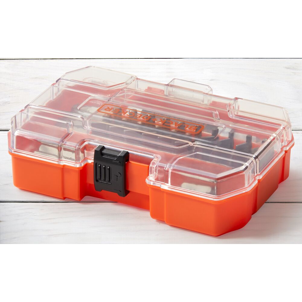 black-decker-42-piece-screwdriver-bit-set-with-magnetic-drive-guide image 2