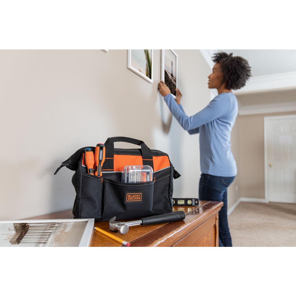black-decker-16-inch-wide-mouth-tool-bag image 2
