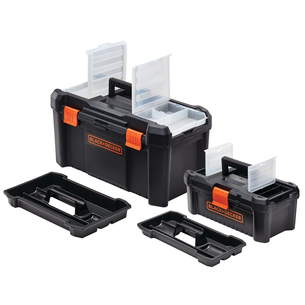 black-decker-tool-box-bundle-19-inch-12-inch-with-removable-compartments image 2