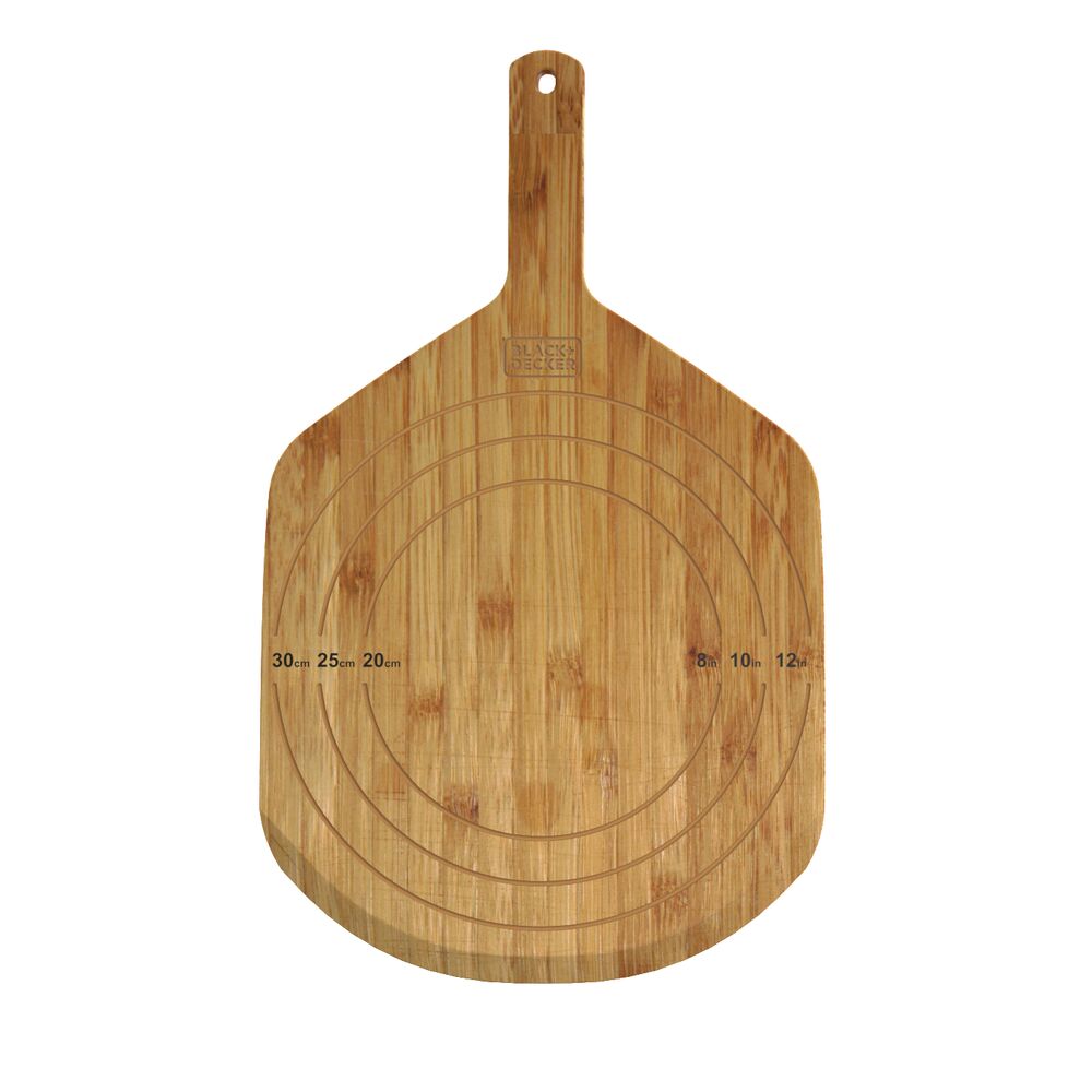 black-decker-12-in-wooden-pizza-peel image 1