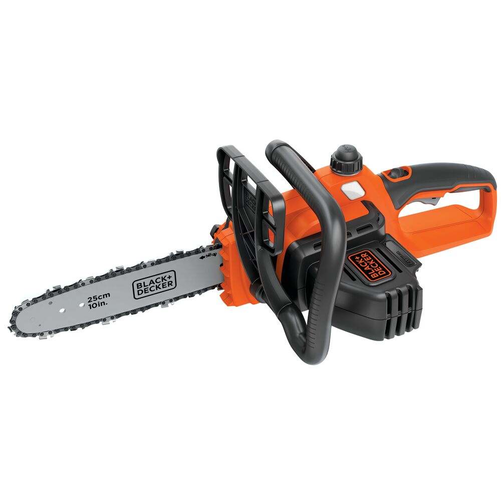 black-decker-20v-max-powerconnect-cordless-10-inch-chainsaw-battery-charger-not- image 1