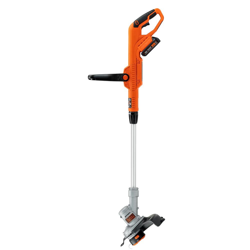 black-decker-20v-max-powerconnect-cordless-12-inch-string-trimmer-and-edger-batt image 2
