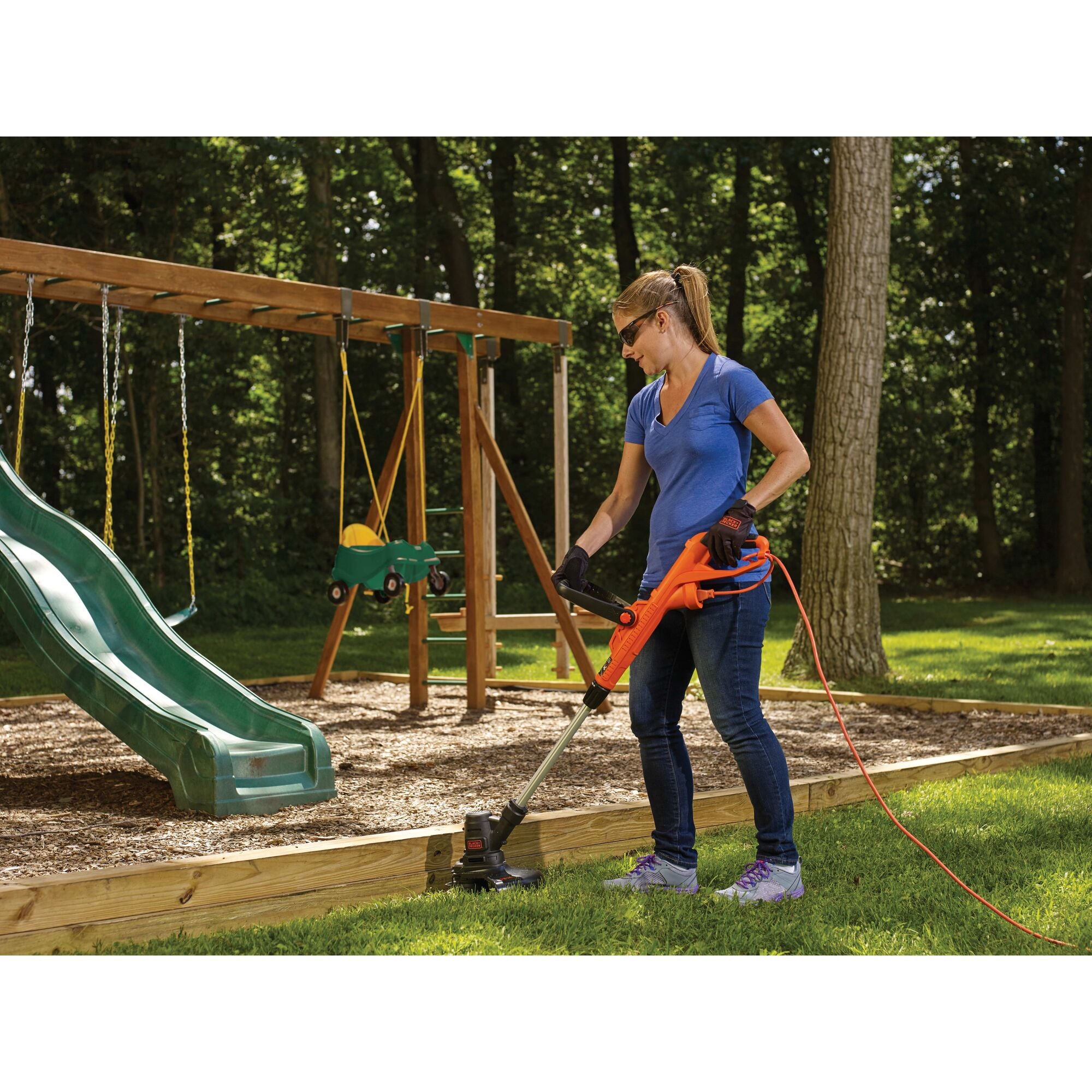 black-decker-5-0-amp-13-string-trimmer-edger image 2