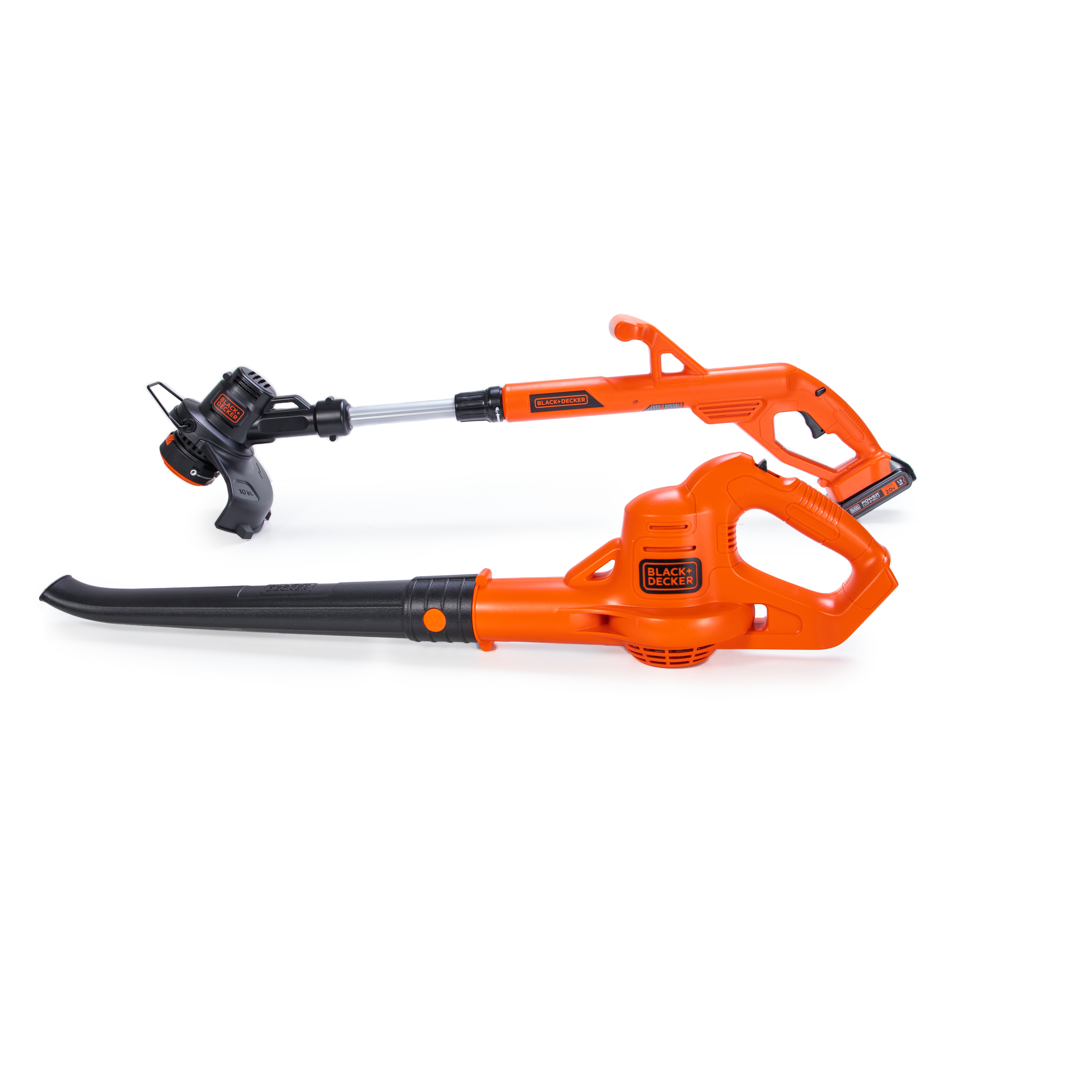 black-decker-20v-max-powerconnect-cordless-10-inch-string-trimmer-edger-leaf-blo image 6