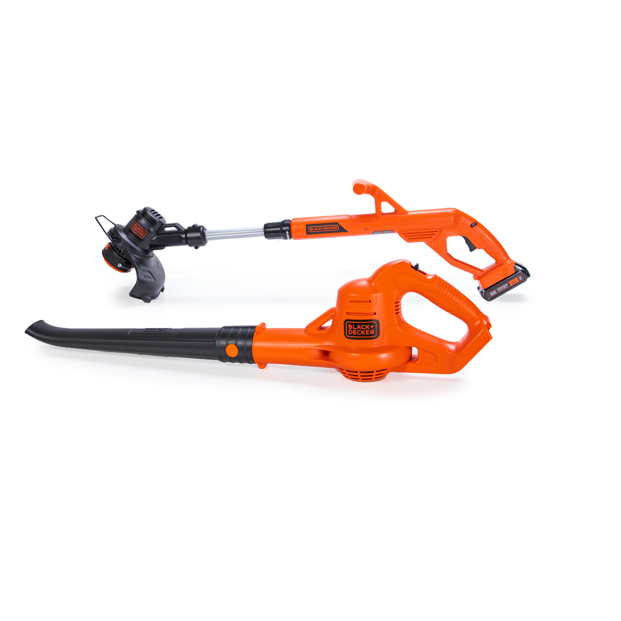 black-decker-20v-max-powerconnect-cordless-10-inch-string-trimmer-edger-leaf-blo image 7