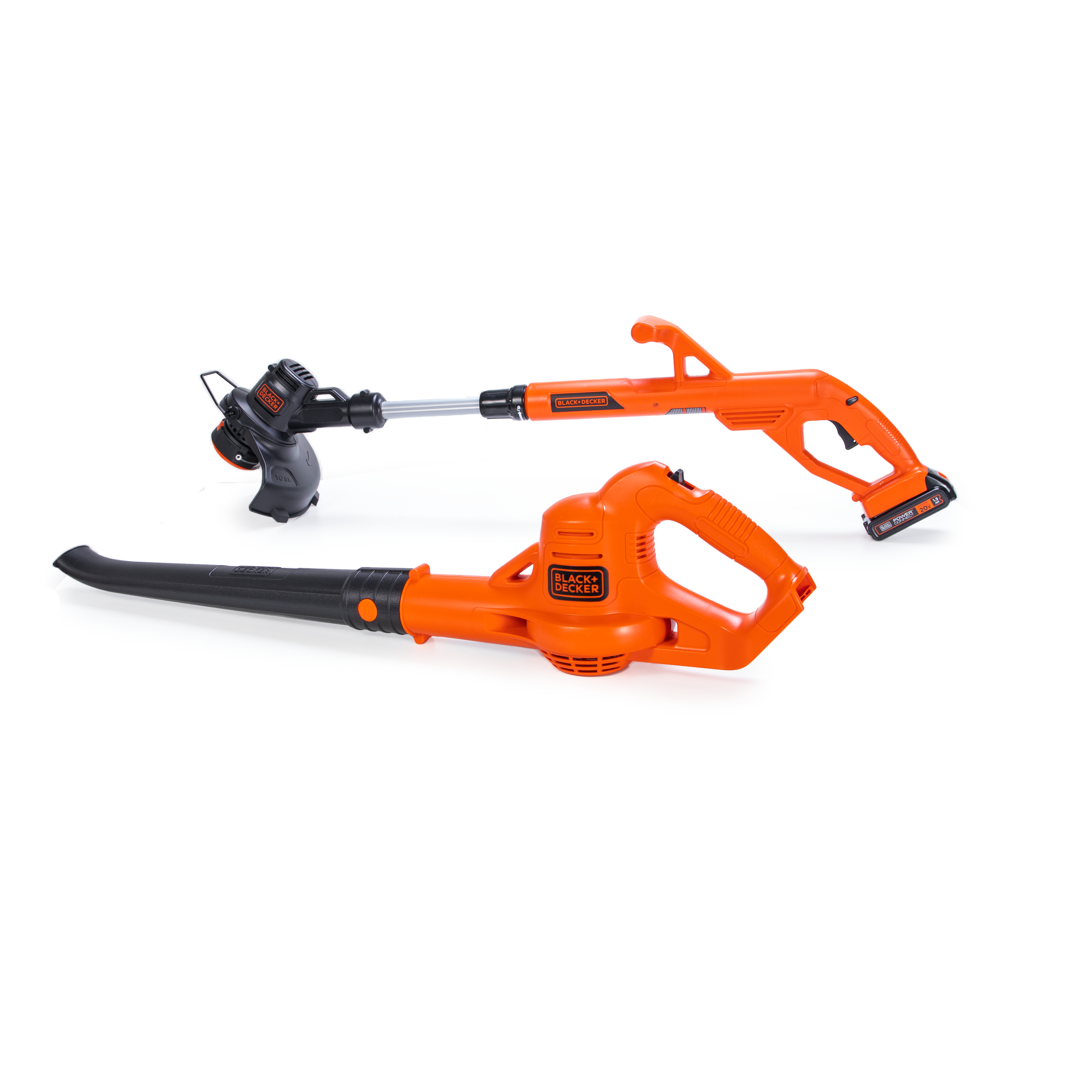 black-decker-20v-max-powerconnect-cordless-10-inch-string-trimmer-edger-leaf-blo image 8