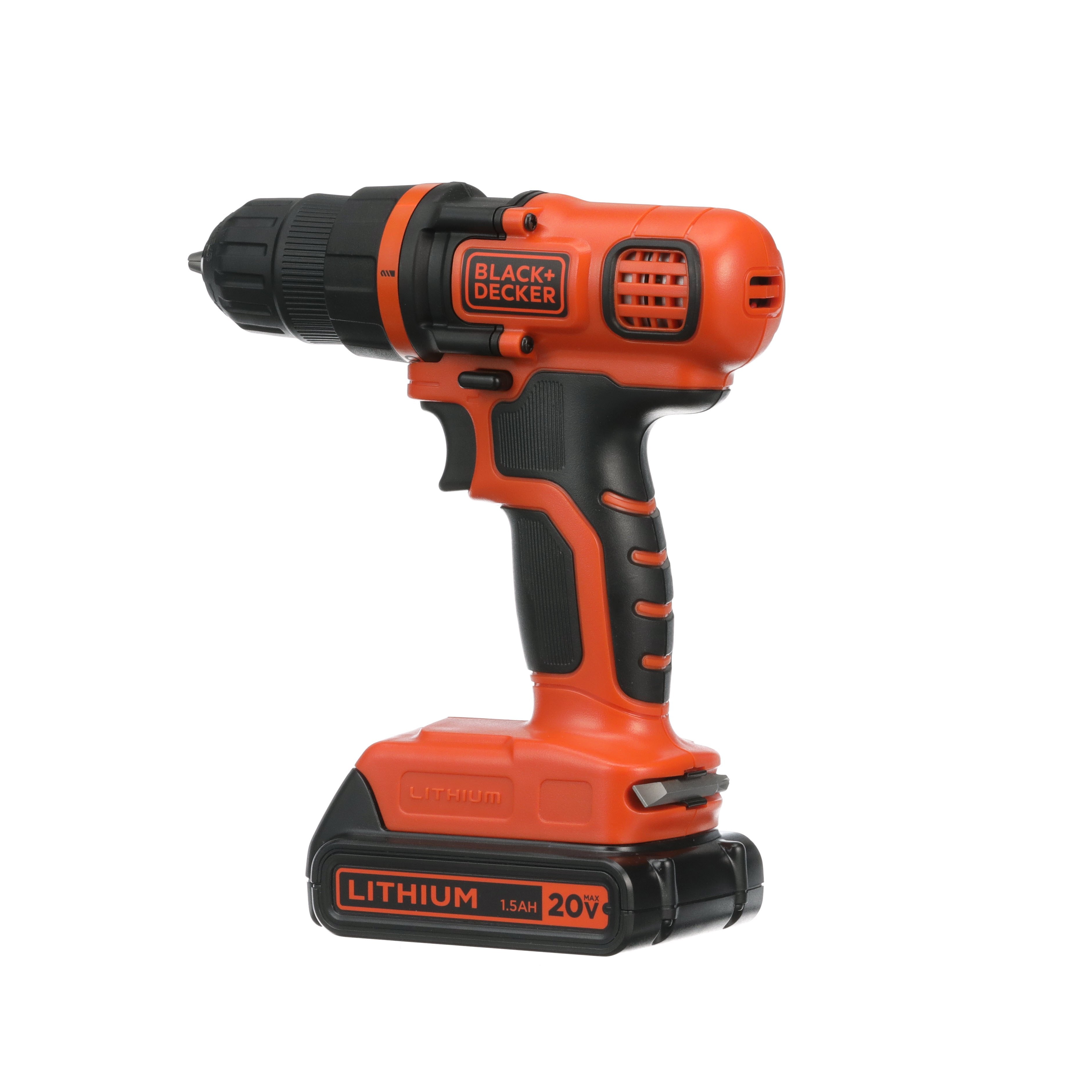 black-decker-20v-max-powerconnect-cordless-drill-driver-with-battery-charger image 5