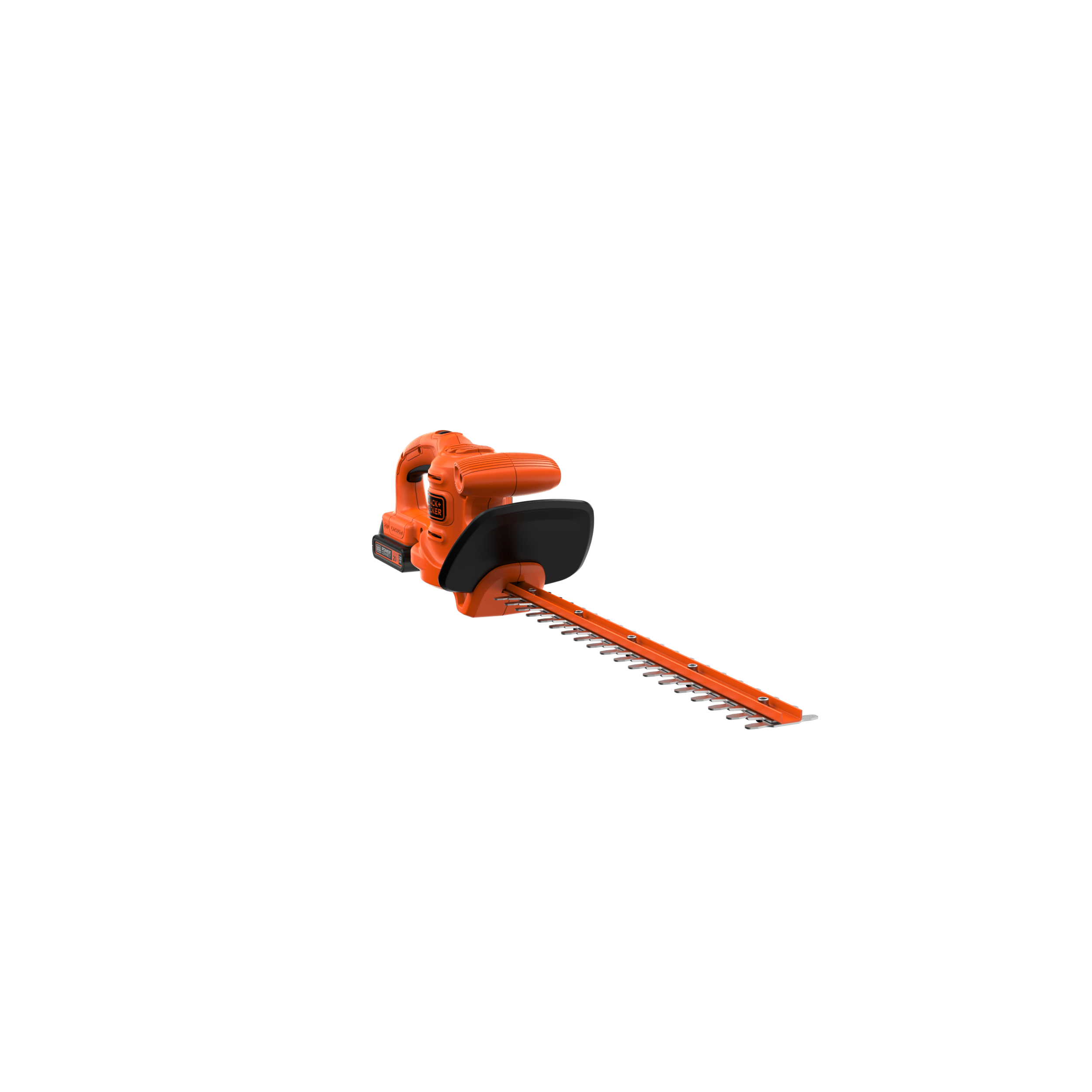 black-decker-20v-max-powerconnect-cordless-18-inch-hedge-trimmer-kit-battery-cha image 6