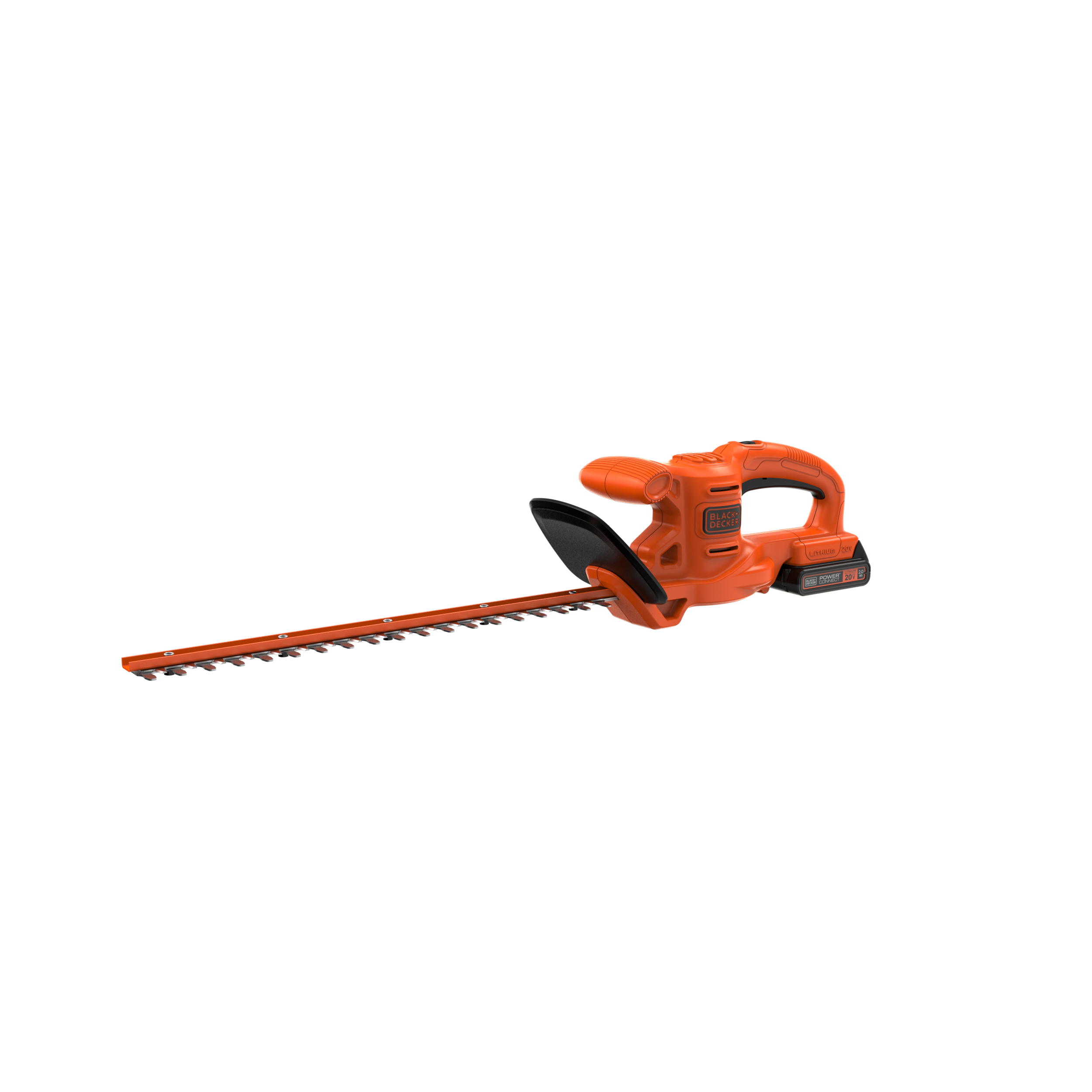 black-decker-20v-max-powerconnect-cordless-18-inch-hedge-trimmer-kit-battery-cha image 7