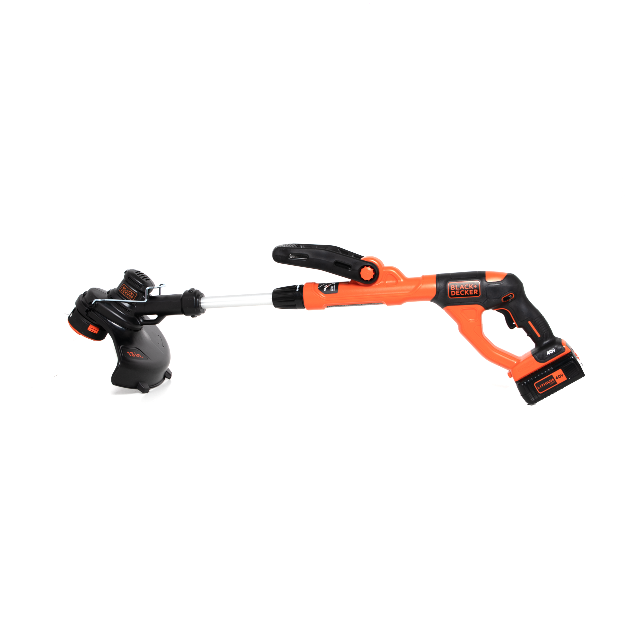 black-decker-40v-max-cordless-string-trimmer-and-edger-battery-and-charger-inclu image 4