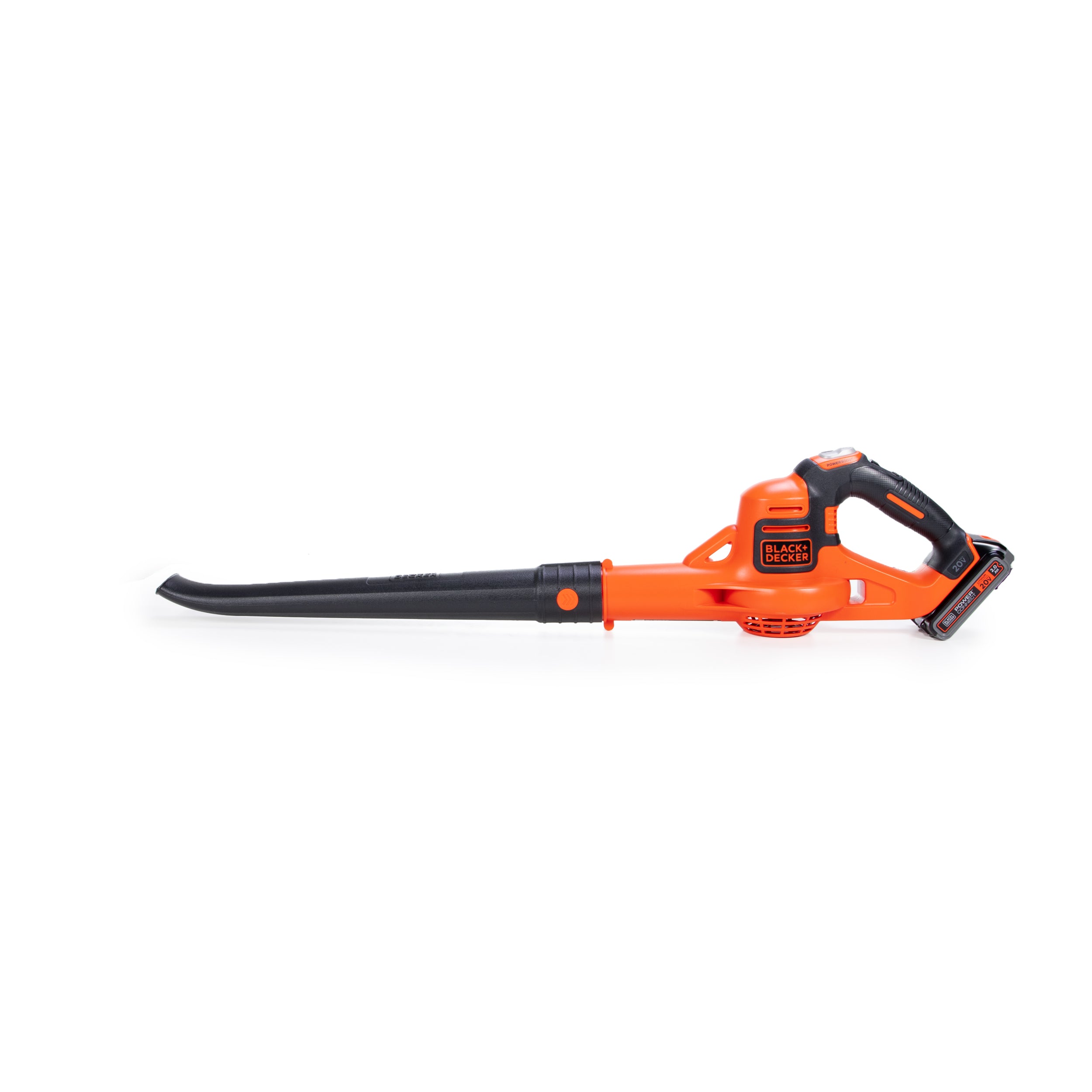 black-decker-20v-max-powerboost-cordless-leaf-blower-with-battery-charger-includ image 3