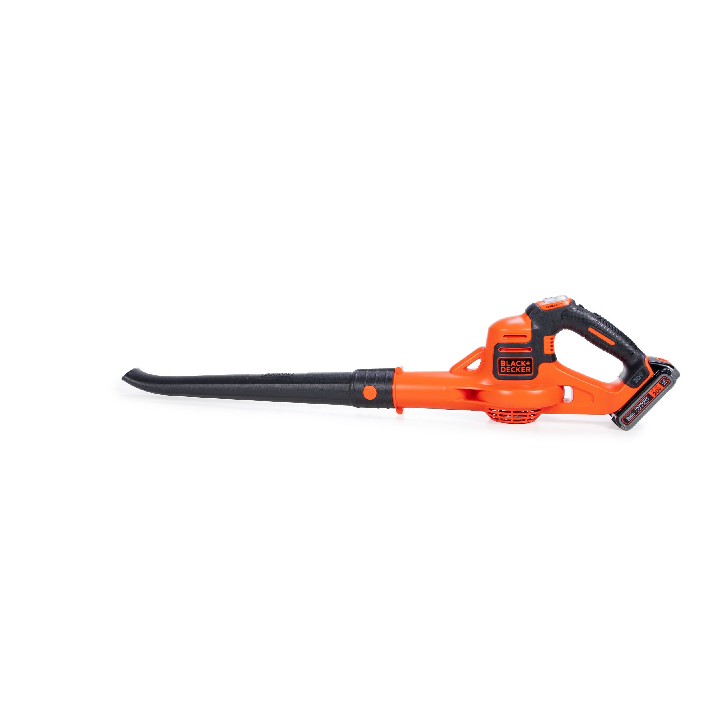 black-decker-20v-max-powerboost-cordless-leaf-blower-with-battery-charger-includ image 4
