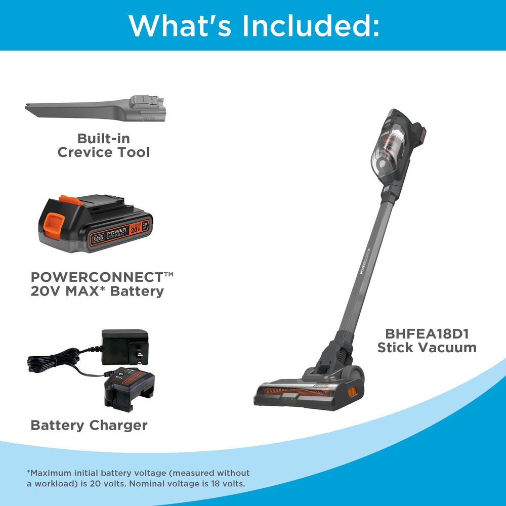black-decker-powerseries-20v-max-cordless-stick-vacuum-with-handheld-conversion image 3